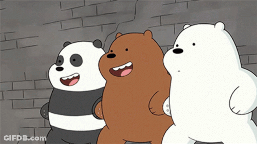 Dancing Bear We Bare Bears GIF