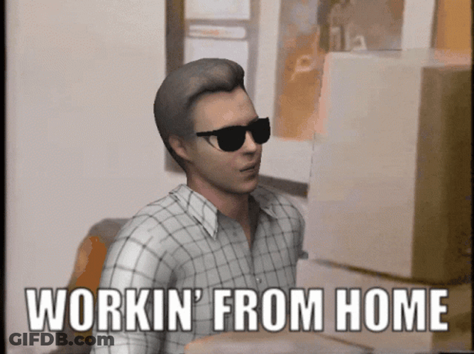 Dancing Because Work From Home GIF