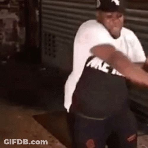 Dancing Big Boy Hats Off GIF