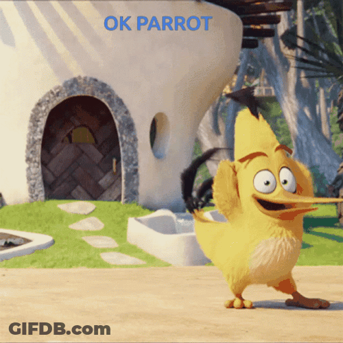 Dancing Bird The Angry Birds Movie GIF