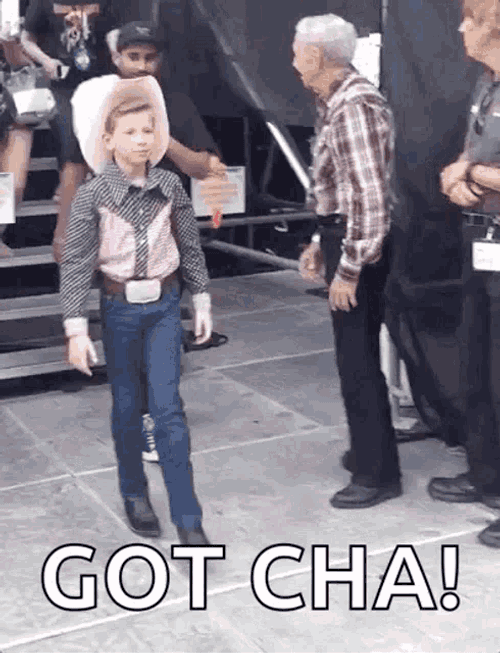 Dancing Boy Cowboy GIF