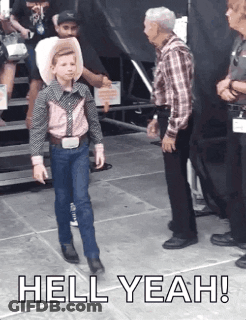 Dancing Boy Cowboy GIF