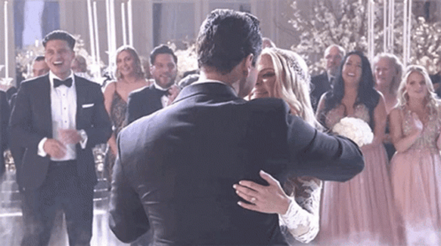 Dancing Bride And Groom GIF