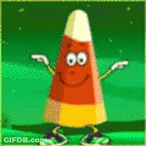 Dancing Candy Corn GIF