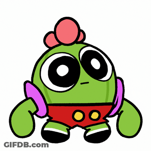 Dancing Cartoon Spike GIF