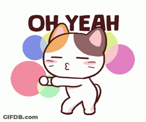 Dancing Cat GIF