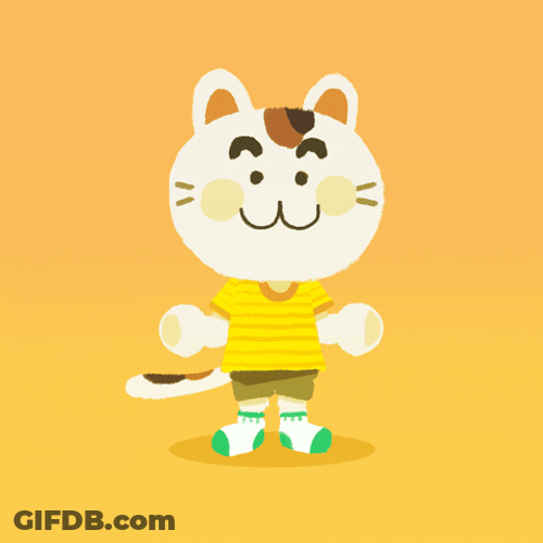 Dancing Cat Yellow Cat Breakdancing GIF