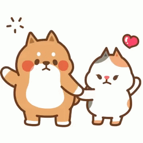 Dancing Cats Yuta And Snow GIF