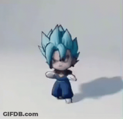 Dancing Chibi Vegito GIF