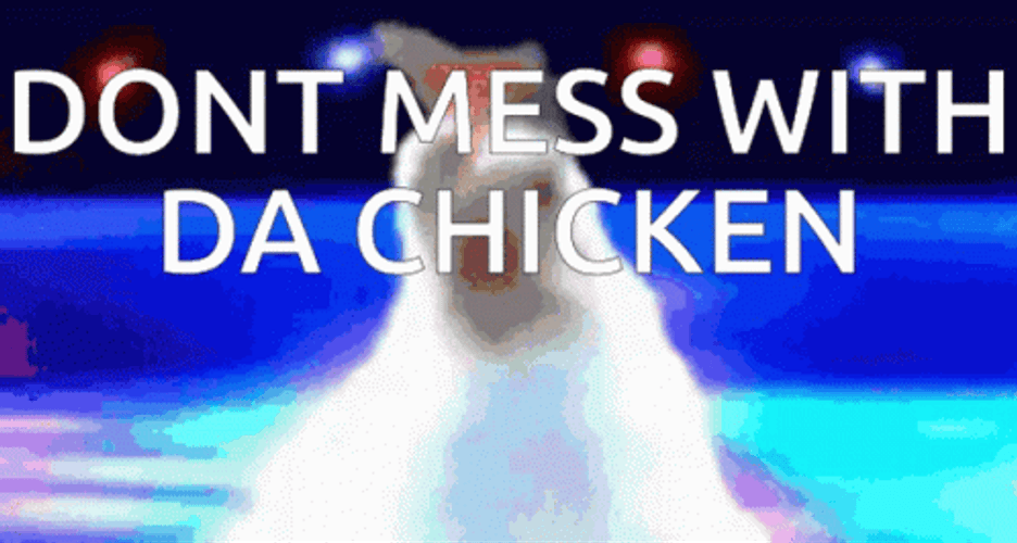 Dancing Chicken Disco GIF