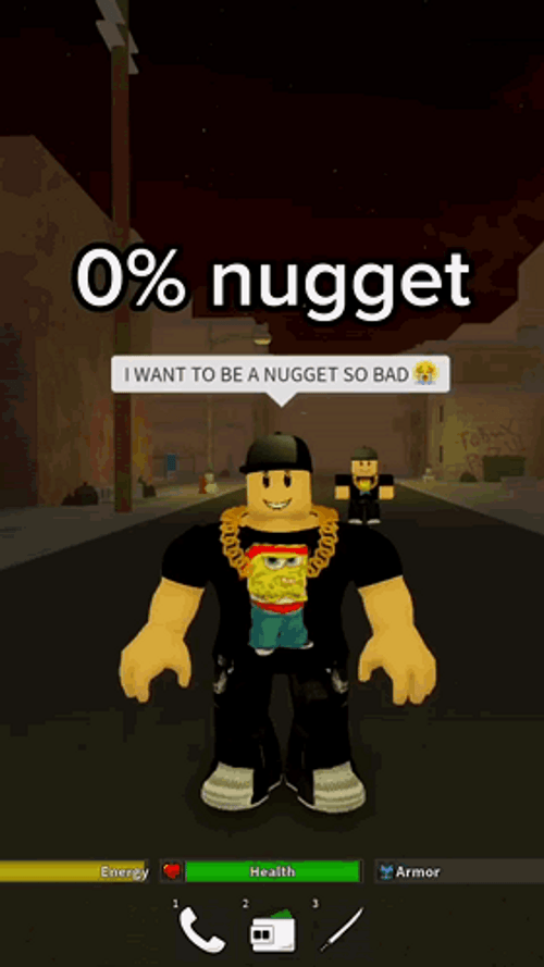 Dancing Chicken Nugget GIF