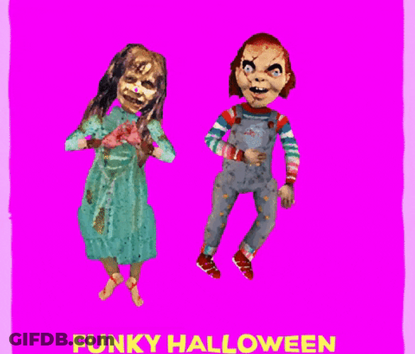 Dancing Chucky Terror GIF