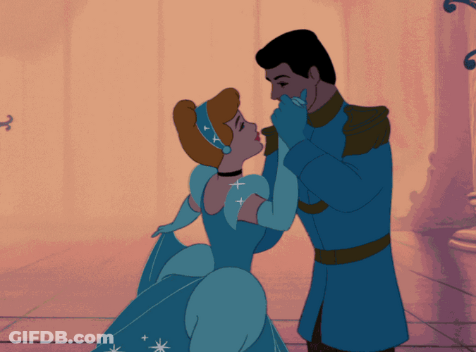 Dancing Cinderella And Prince GIF