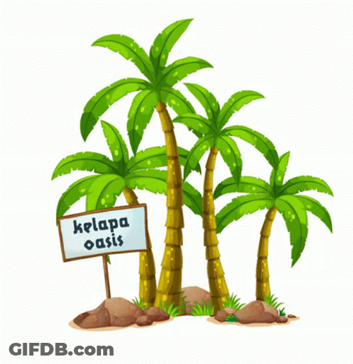 Dancing Coconut Tree GIF