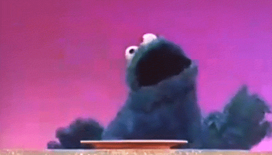Dancing Cookie Monster GIF