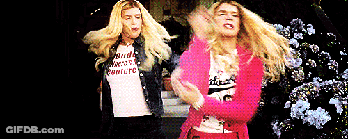 Dancing Couple In Where's Couture Shirt GIF