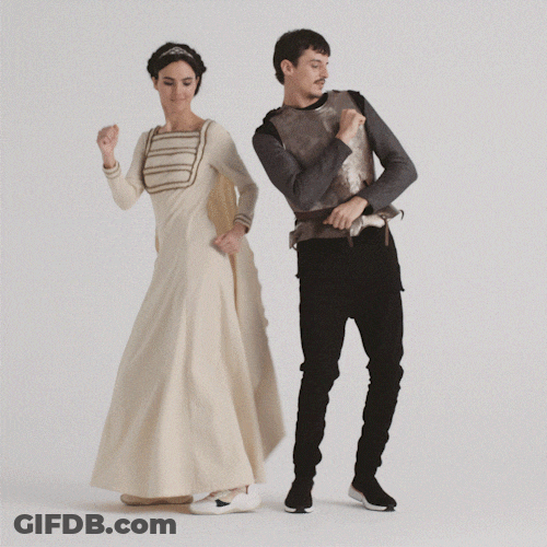 Dancing Couple Knight GIF