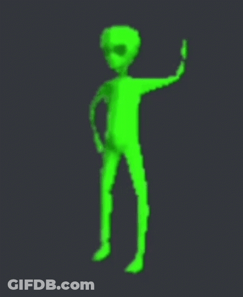 Dancing Cramp Alien GIF