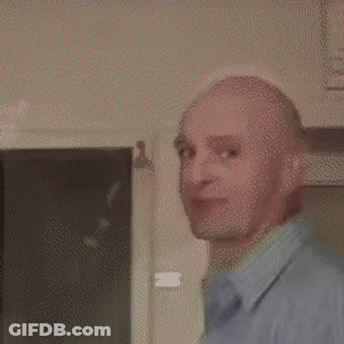Dancing Crazy Bald Person GIF