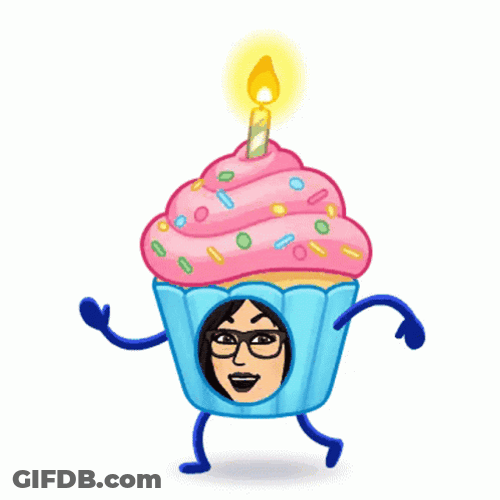 Dancing Cupcake GIF
