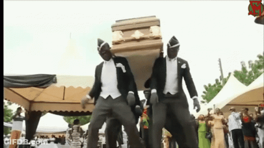 Dancing Dead Coffin Meme GIF