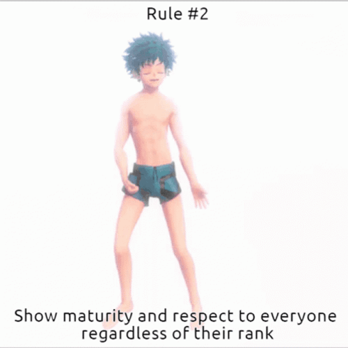 Dancing Deku Rules GIF