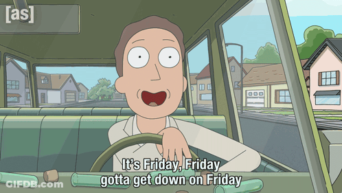 Dancing Dog Finally Friday GIF