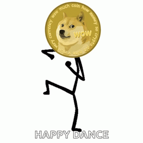 Dancing Doge Coin GIF