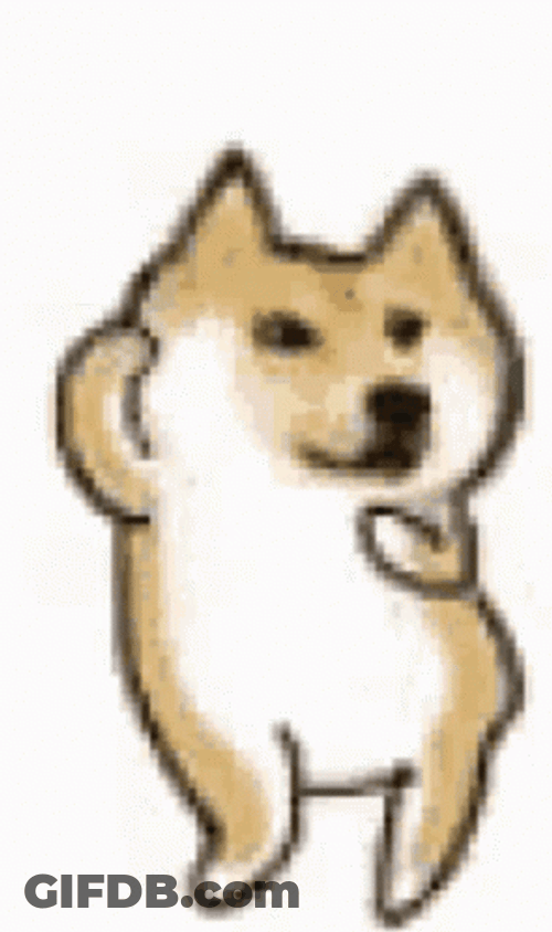 Dancing Doge Funny GIF