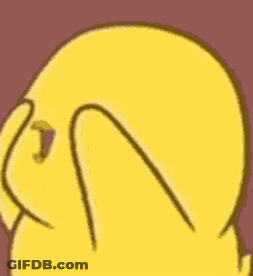 Dancing Duck Cute No Peeking GIF