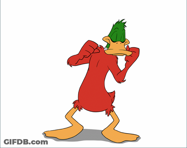 Dancing Duck Donald Duck Slow Dance GIF