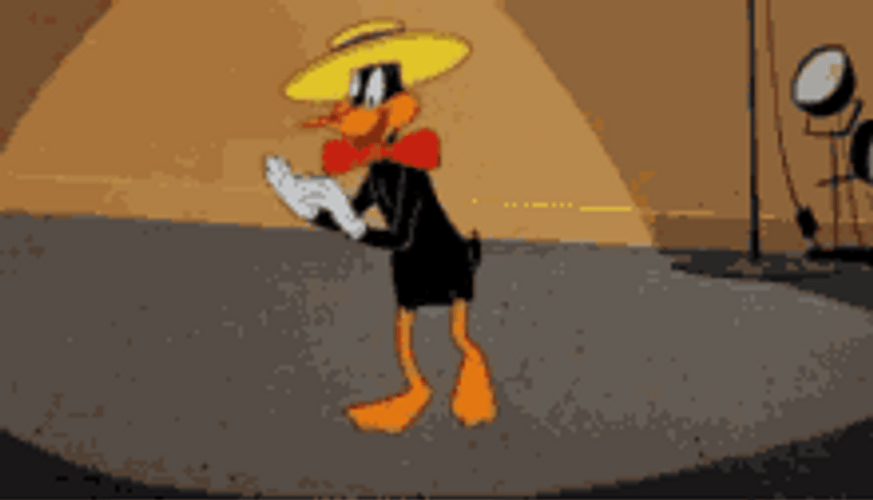 Dancing Duck Donald Happy Tap Dance GIF