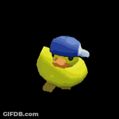 Dancing Duck Hip Hop Bopping GIF