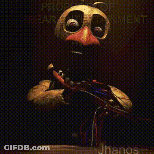Dancing Freddy In Deem Light GIF