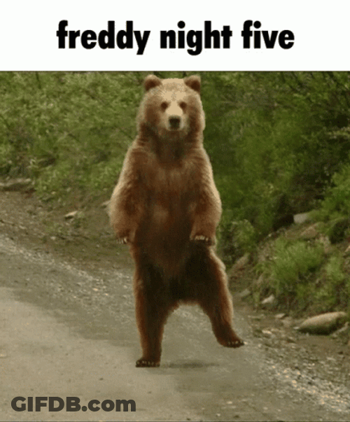 Dancing Freddy Night Five GIF
