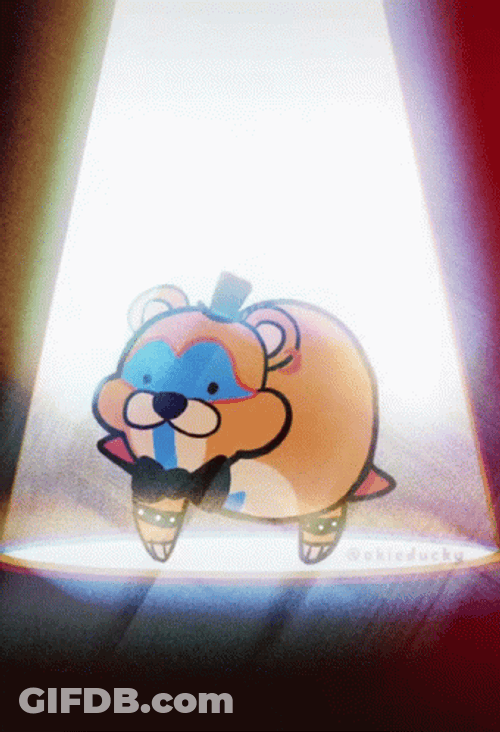 Dancing Freddy On The Spotlight GIF