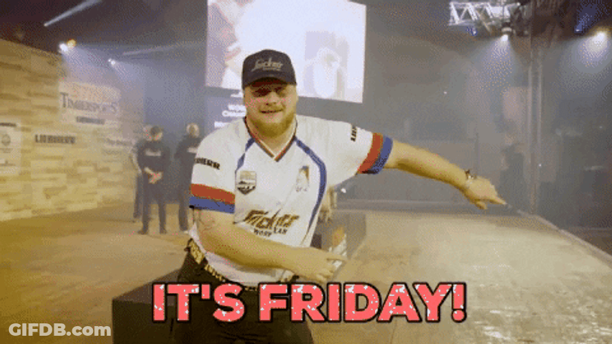 Dancing Friday Man Doing The Floss GIF