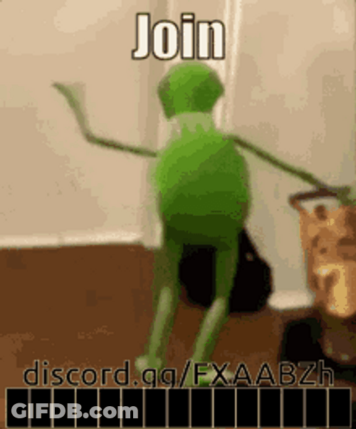 Dancing Frog Funny Kermit Join Discord GIF