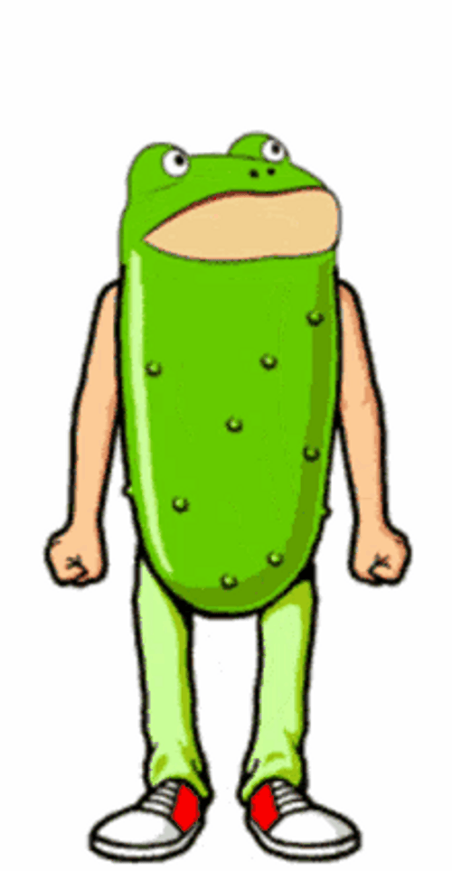 Dancing Frog Funny Pickle Rick Get Out GIF
