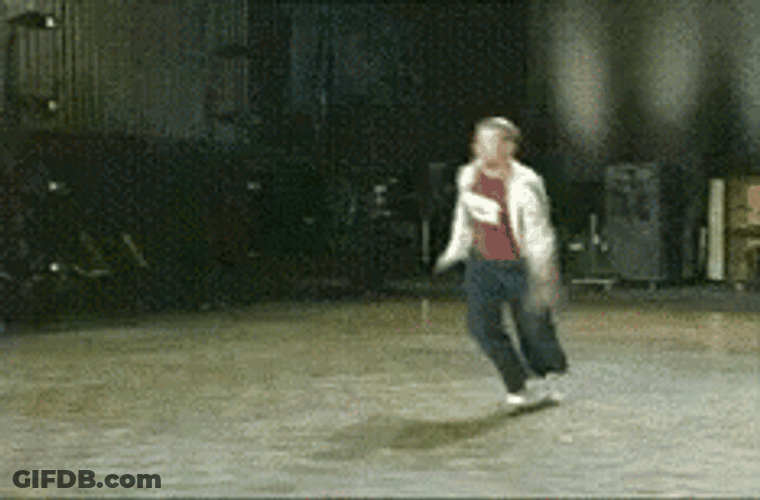 Dancing Funny Falling GIF