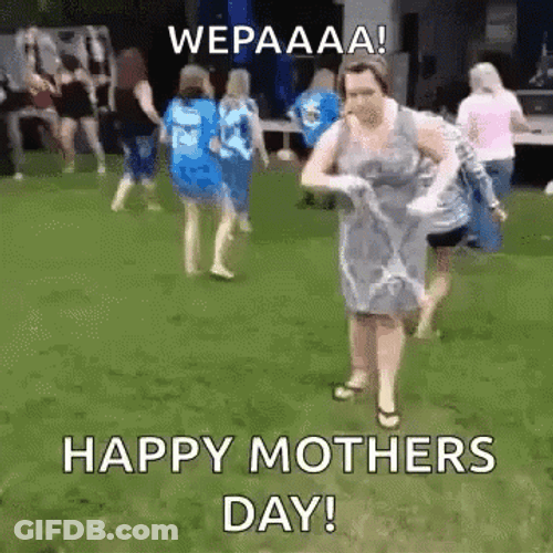 Dancing Funny Happy Mother's Day GIF
