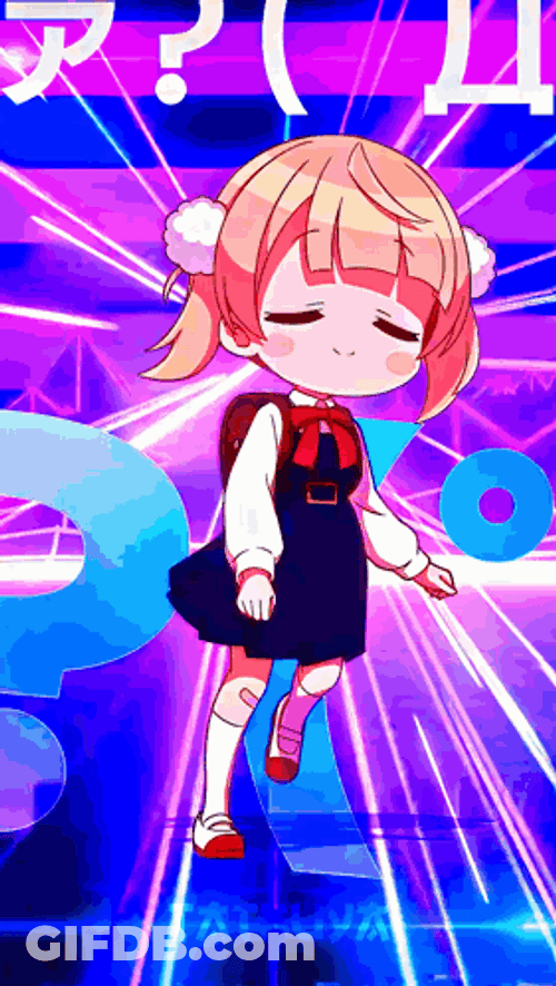 Dancing Girl Anime School Girl GIF