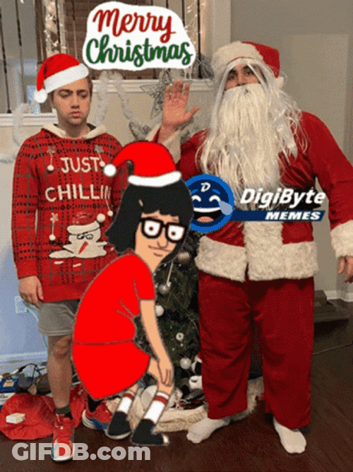Dancing Girl Happy Holidays Meme GIF
