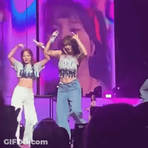 Dancing Girls On Stage GIF