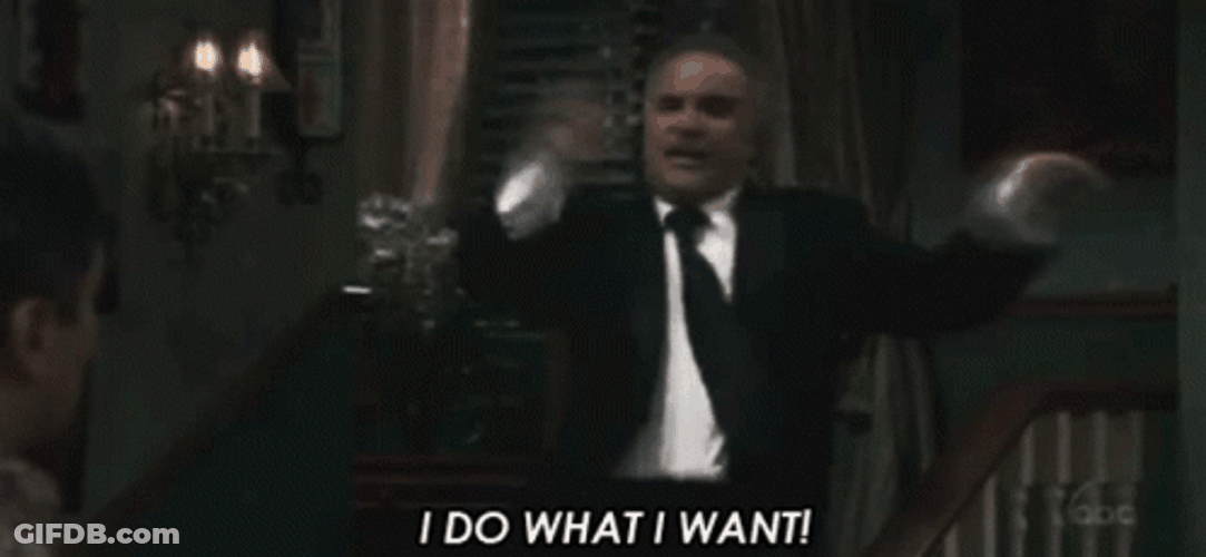 Dancing Godfather I Do What I Want GIF