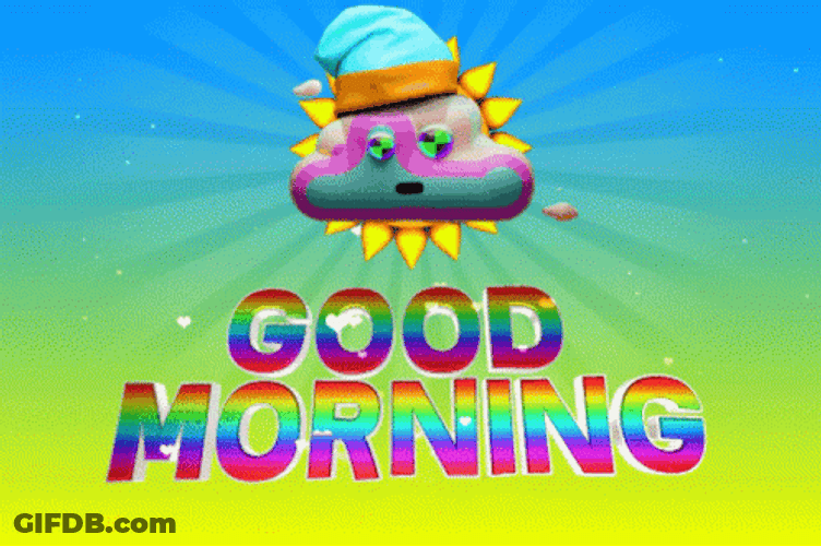Dancing Good Morning In Sign Language GIF