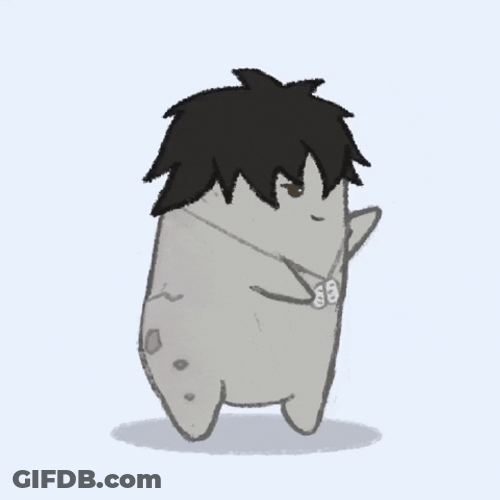 Dancing Grey Potato GIF