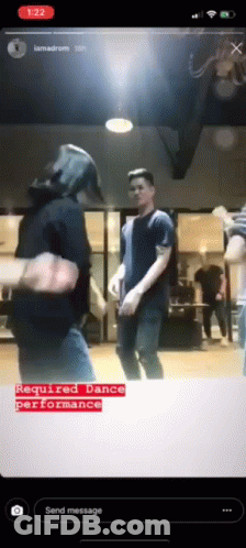 Dancing Group Required Dance Performance Phone Screen GIF