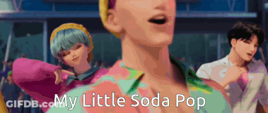 Dancing Group With My Little Soda Pop GIF