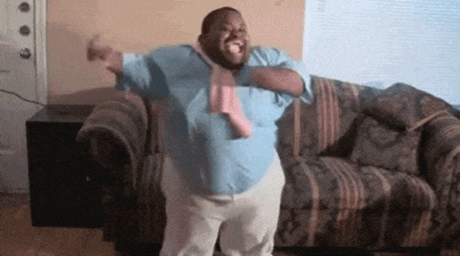 Dancing Happy Man GIF
